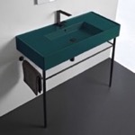 Scarabeo 5124-CON-BLK Sink Finish